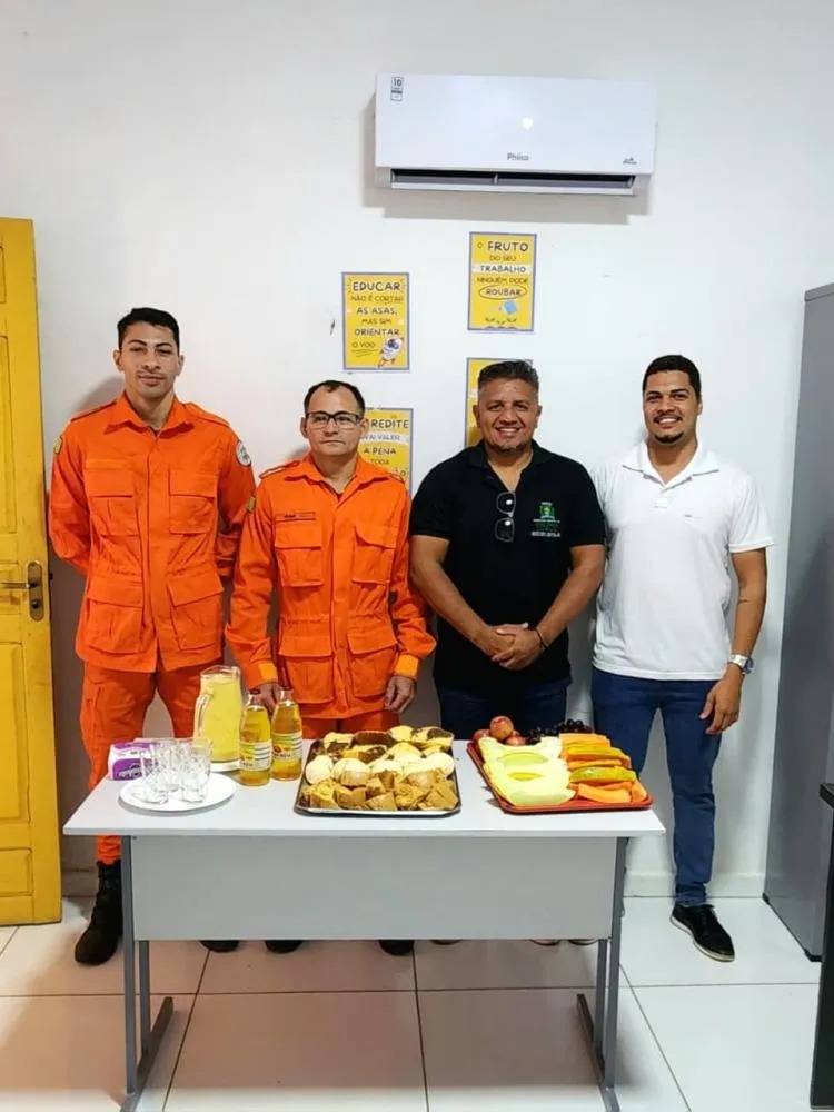 Escola Municipal Eliseu Barroso recebe palestra sobre prevenção e combate a queimadas - Imagem 1