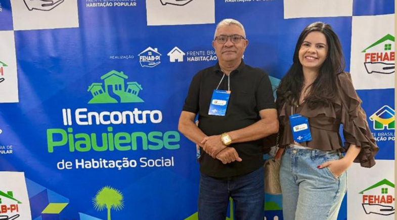 Manoel Emídio marca presença no II Encontro Piauiense de Habitação Social