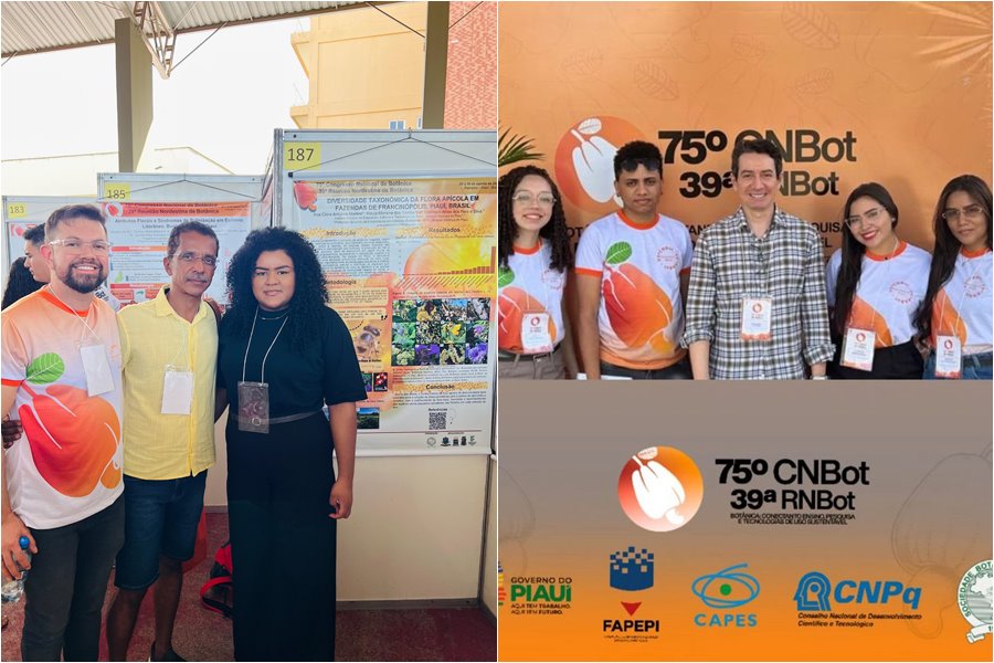 Estudantes de Francinópolis representam o município em Congresso Nacional de Botânica - Imagem 4