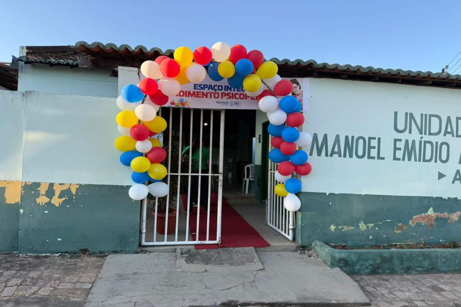  Prefeitura de Manoel Emídio inaugura Centro Psicopedagógico