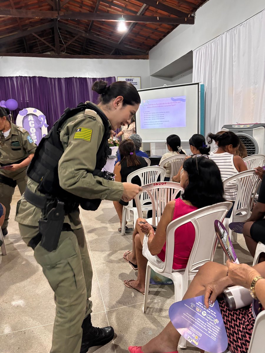 Agosto Lilás: Combate à violência contra a mulher em Francisco Santos - Imagem 10