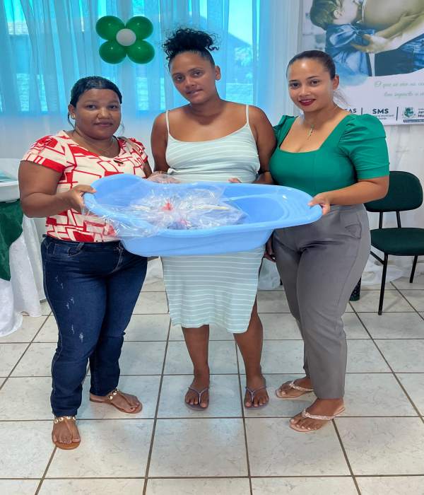 Mães recebem enxovais e orientações em Jardim do Mulato - Imagem 1