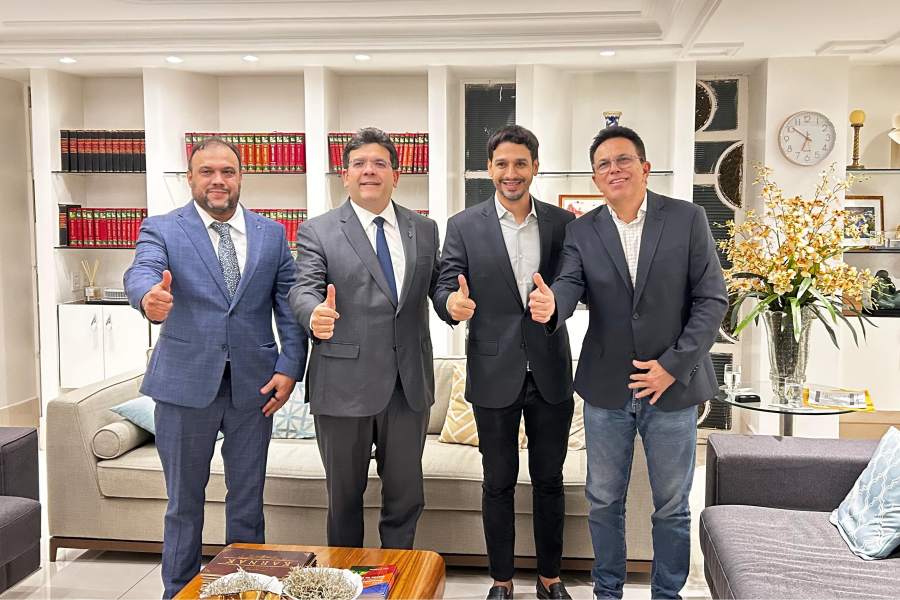  Marcos Mateus e Rafael Fonteles discutem construção de Rodoviária em São João da Fronteira - Imagem 2