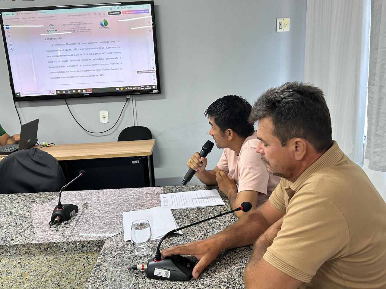 Prefeitura de Esperantina realiza audiência pública referente ao 1º semestre de 2025 - Imagem 2