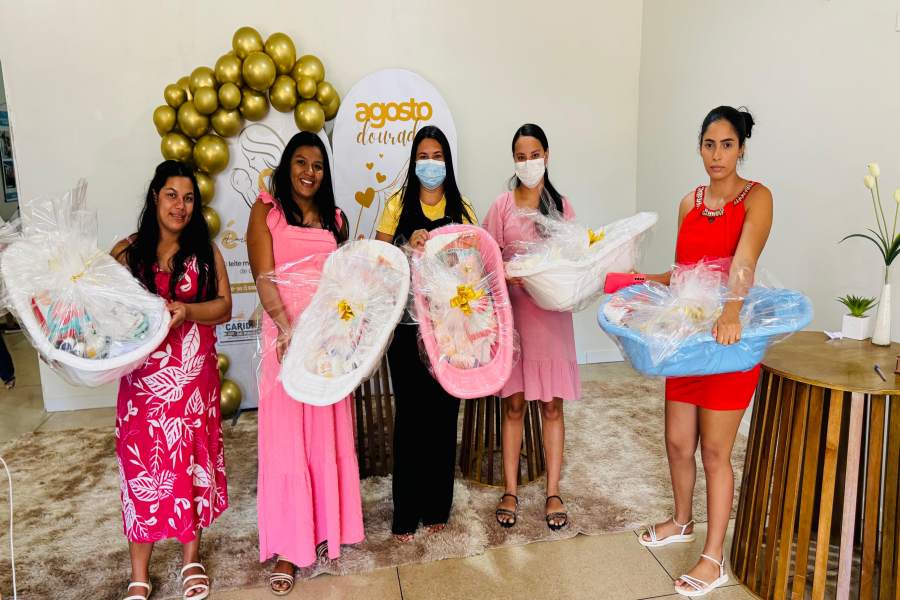 Caridade do Piauí promove ação em incentivo ao aleitamento materno
