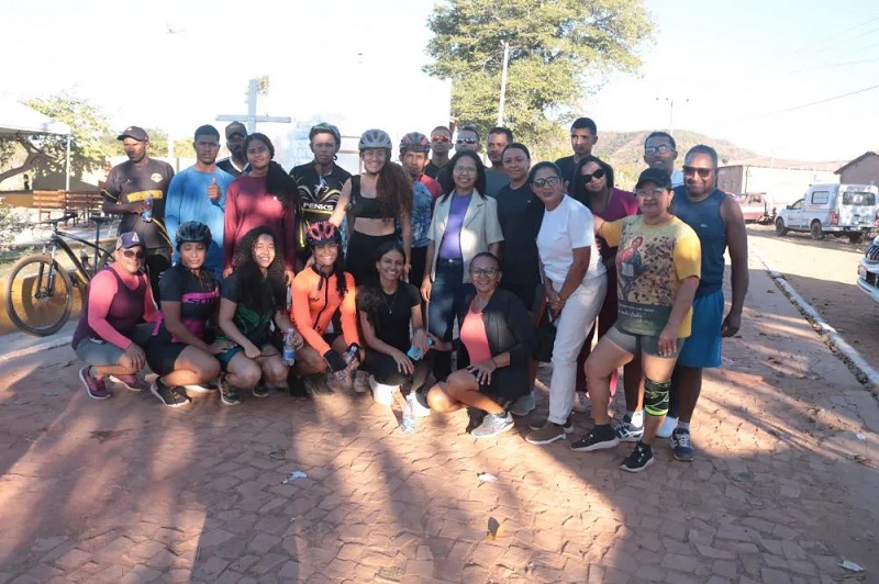 Prefeitura de São Gonçalo do Gurguéia realiza competição de ciclismo e queimada 