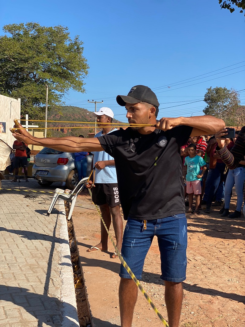 Secretaria de Esportes, Lazer e Cultura faz torneio de Estilingue na comunidade Saquinho - Imagem 2