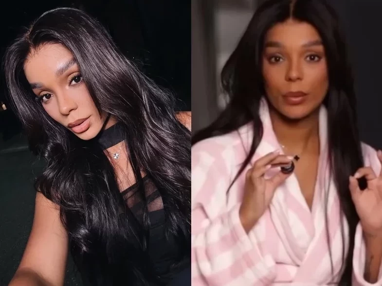 Brunna Gonçalves faz análise do corpo após dar à luz à filha, Zuri: “Não me reconheço”