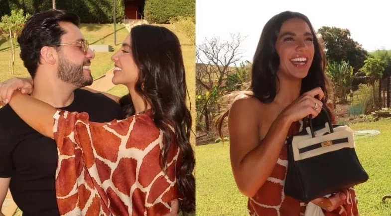 Namorada de Murilo Huff compra bolsa avaliada em mais de R$ 100 mil