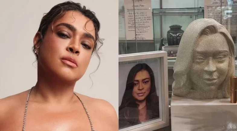 Preta Gil ganha homenagem com busto em cemitério do Rio de Janeiro