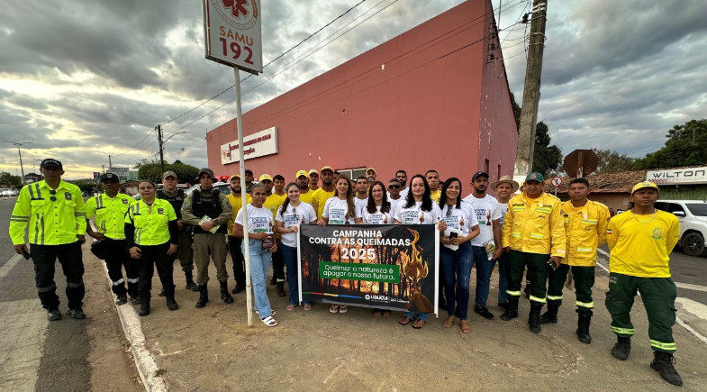 Blitz educativa marca início da campanha contra queimadas em Uruçuí