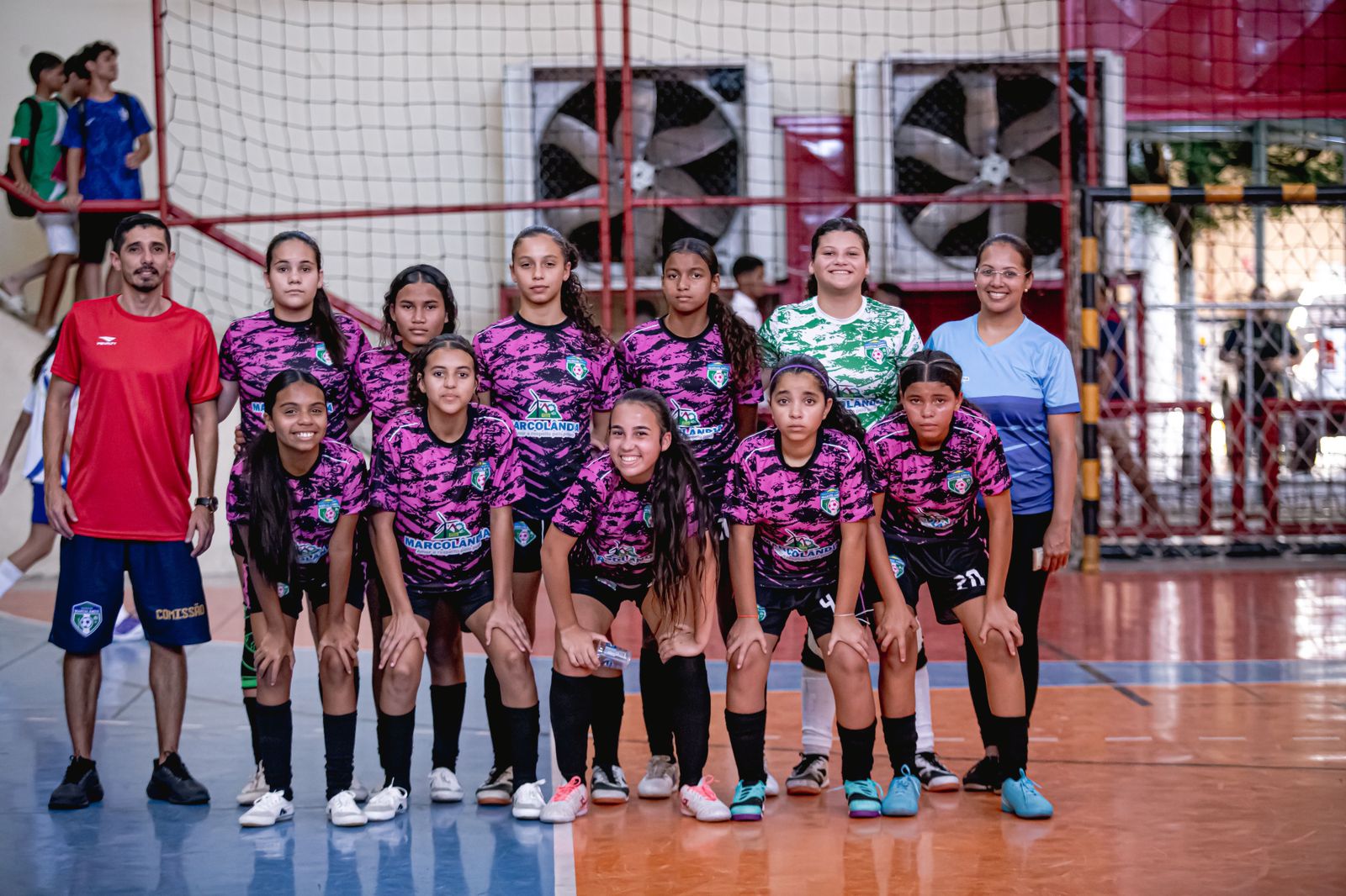 Marcolândia chega à final da fase estadual dos JEPI’s 2025 com equipe feminina de futsal
