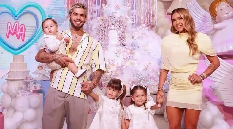 Zé Felipe se derrete com áudio da filha em meio a divórcio: “Coração apertado”