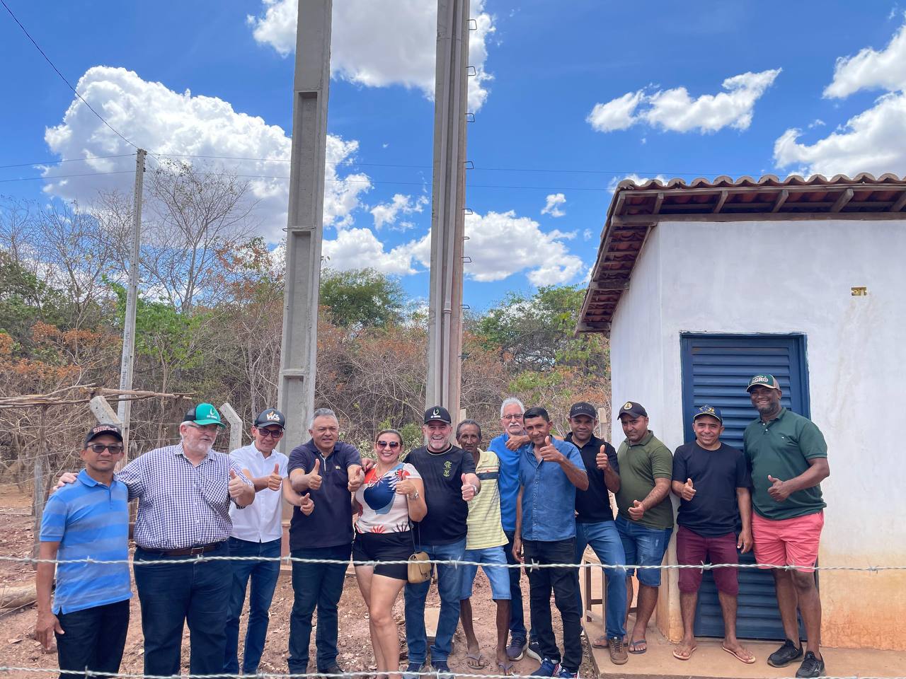 Zé Raimundo perfura poço e leva água para a Lagoa Funda em Oeiras - Imagem 2