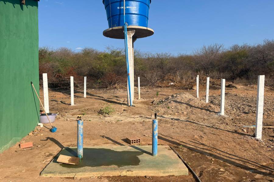 Obra de lavanderia comunitária avança no Povoado Abóbora em Massapê do Piauí - Imagem 1