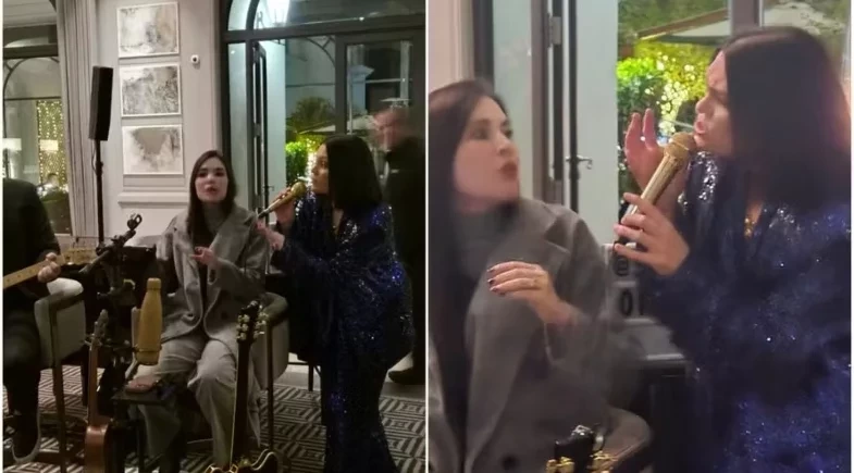 Jessie J canta de surpresa em restaurante de hotel após The Town