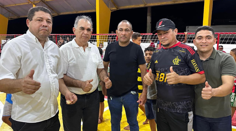 Prefeitura de Pau D'arco do Piauí realiza entrega da obra do Ginásio Poliesportivo Jailson R. Martins