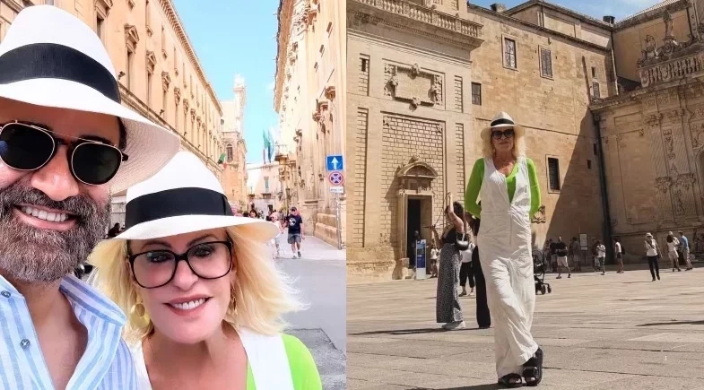 Ana Maria Braga abre álbum de viagem com o marido na Europa