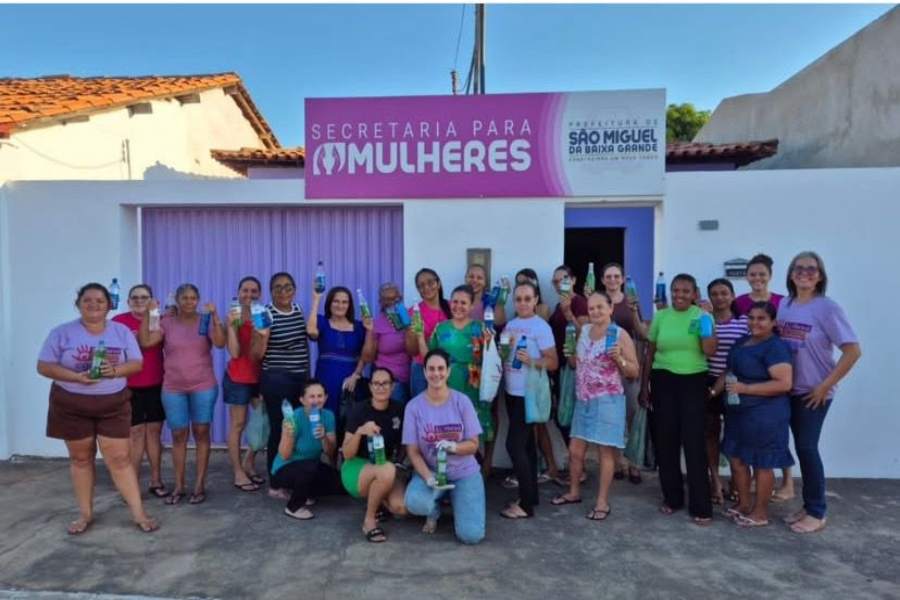 Oficina fortalece a autonomia feminina em São Miguel da Baixa Grande