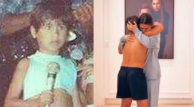 Filho de Simone Mendes chora ao perceber que a mãe teve uma infância humilde