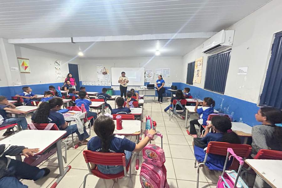 CRAS de Jardim do Mulato realiza Roda de Conversa sobre Bullying em escola
