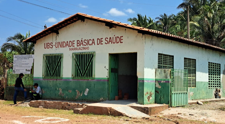 Prefeitura de São João do Arraial realiza obras de reforma na Unidade Básica de Saúde do Marruazinho