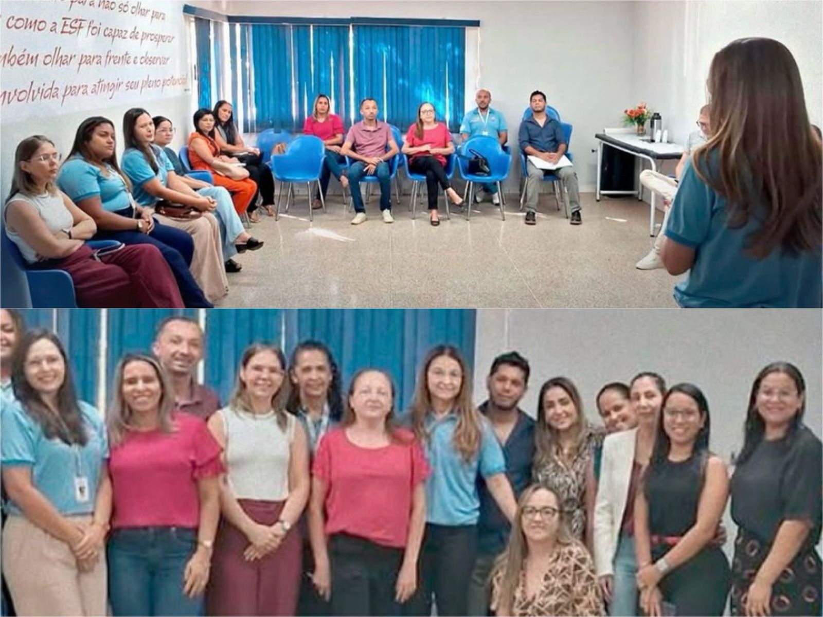 Capacitação de Referências Técnicas em Saúde do Trabalhador - Foto: Secretaria Municipal de Saúde de Curimatá