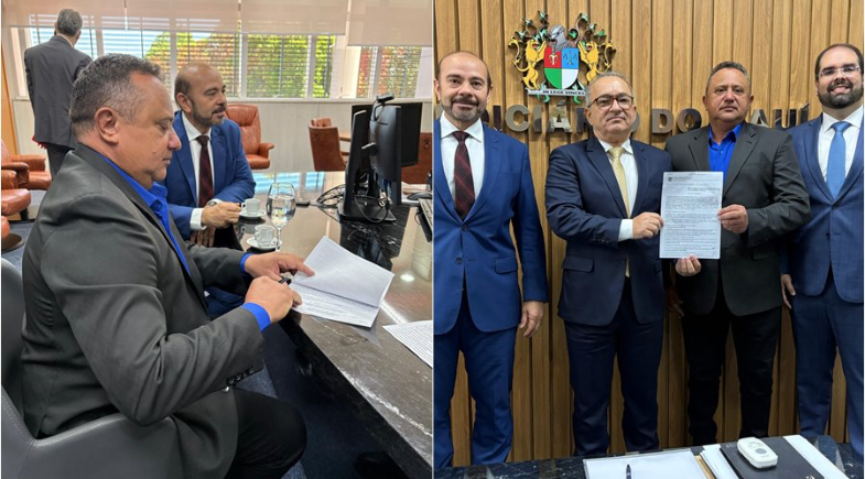 Município de Itainópolis e TJ/PI firmam termo de cooperação para cessão de prédio do antigo fórum