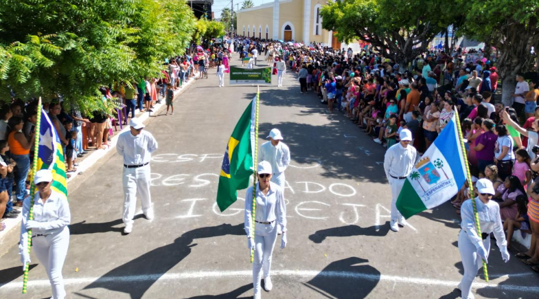 Prefeitura de Esperantina convida população para o Desfile Cívico de 7 de Setembro