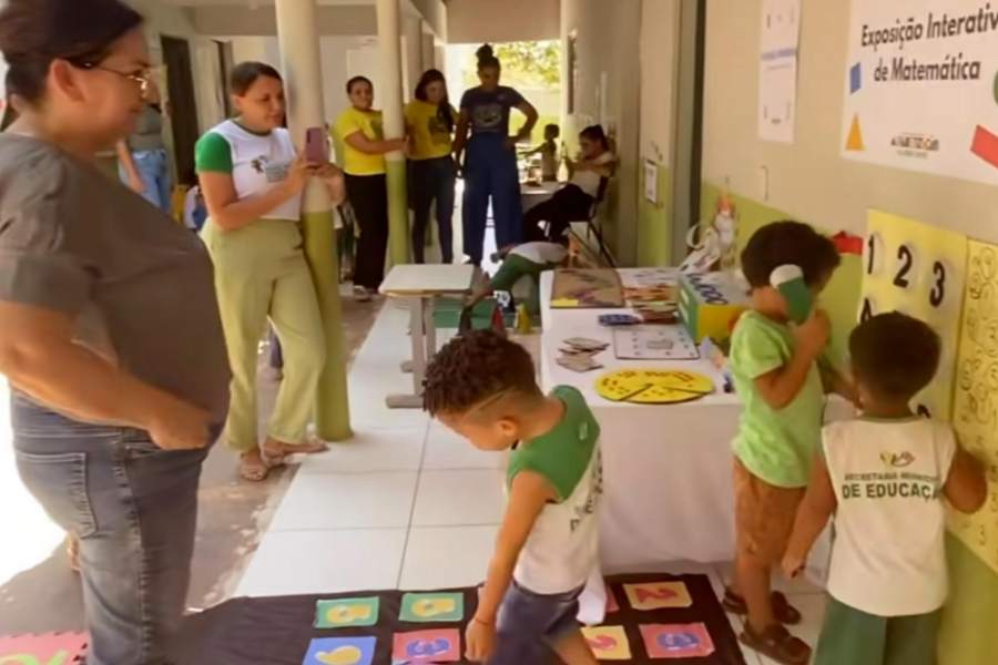 Capitão de Campos promove exposição interativa de matemática nas escolas municipais - Imagem 1