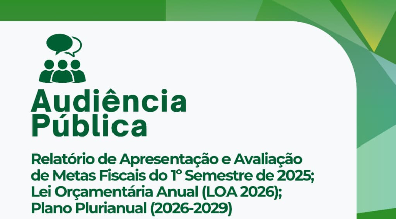 Prefeitura de Francisco Santos realizará audiência pública para apresentação de metas fiscais 