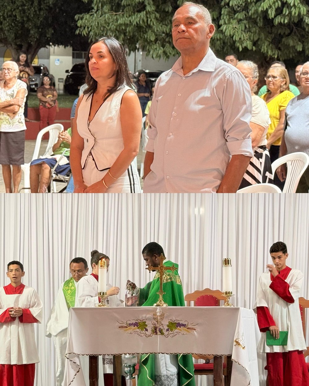 Primeira noite da Santa Missa dentro da programação dos festejos de Colônia do Piauí - Imagem 3