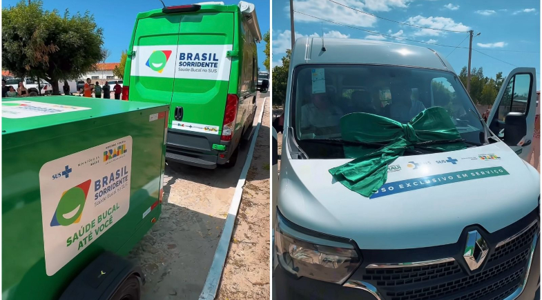 São João da Fronteira contará com serviços da Unidade Odontológica Móvel e Van da Acessibilidade