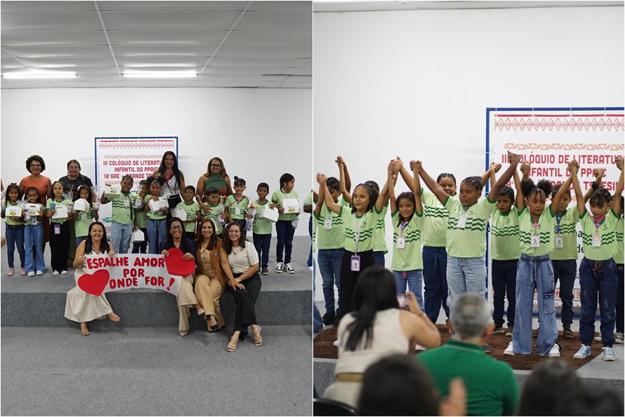 Alunos de Lagoa do Piauí encantam público em Colóquio de Literatura Infantil com apresentação sobre o Baobá - Imagem 2