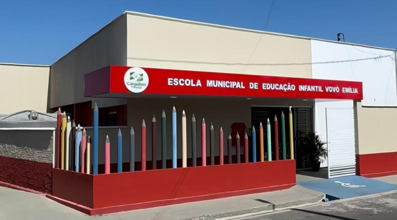 Prefeitura de Caraúbas do Piauí realiza reinauguração da E.M. de Educ. Infantil Vovó Emília