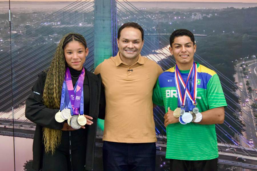 Atletas de José de Freitas se destacam na canoagem internacional e são recebidos com festa em Teresina