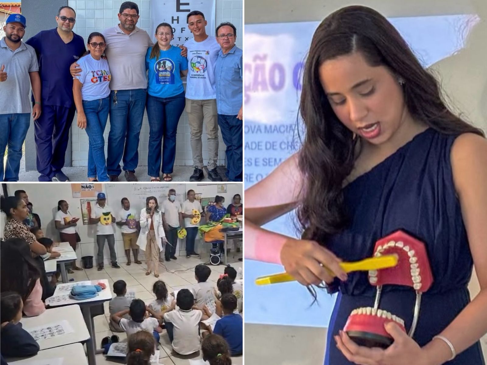 Programa Saúde na Escola - Foto: Prefeitura de Lagoa Alegre