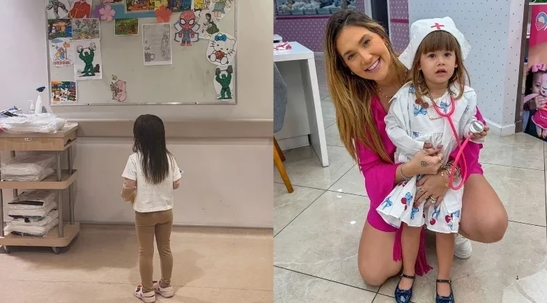 Filha de Virginia Fonseca recebe alta hospitalar após noite de exames