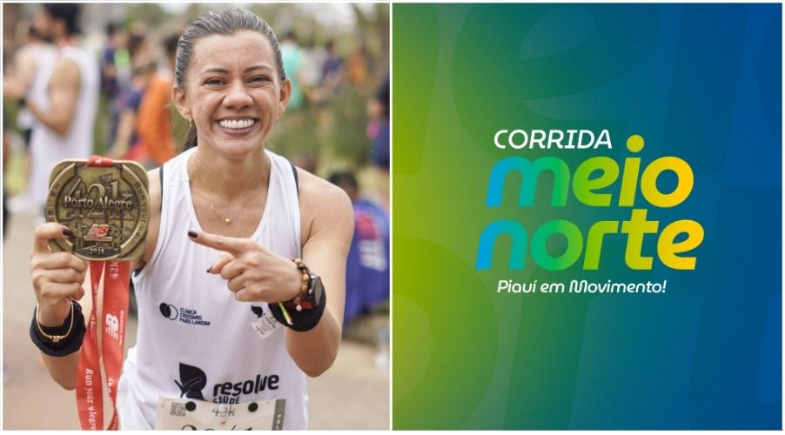 Conheça a atleta que corre 42km e está se preparando para a Corrida Meio Norte
