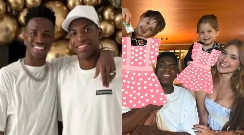 Irmão de Vini Jr compartilha foto com Virginia e legenda chama atenção da web