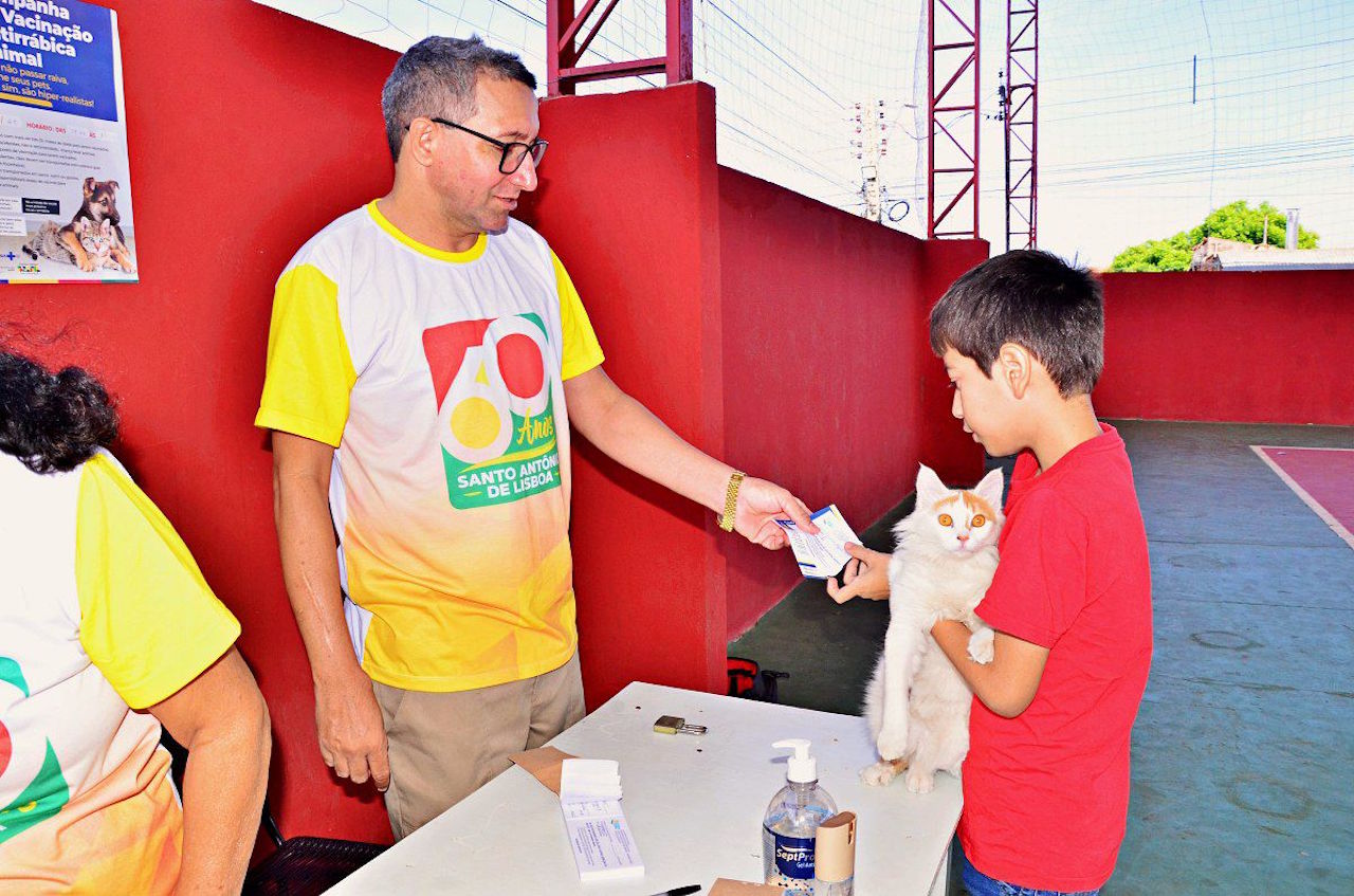 Prefeitura de Santo Antônio de Lisboa realiza campanha de vacinação antirrábica - Imagem 2