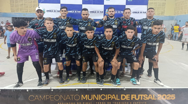 Panelinha quebra hegemonia do Estação e conquista título do municipal de futsal em Assunção do Piauí