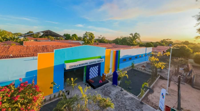 José de Freitas realiza inauguração de Escola Municipal 