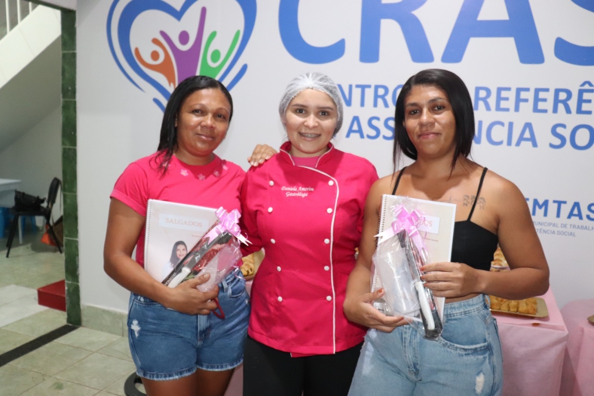 Curso de Salgados Comerciais (Foto: Reprodução/ Prefeitura de São Raimundo Nonato)