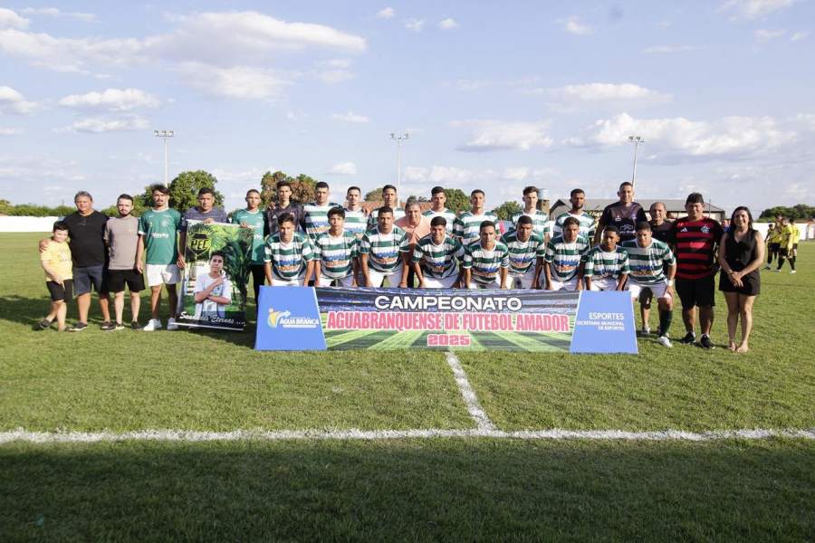 Abertura de Campeonato em Água Branca é marcada por grande jogo