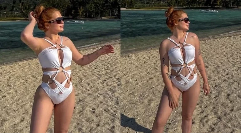 Viih Tube exibe novo shape nas Ilhas Maurício: ''Pagando de gatinha'' 