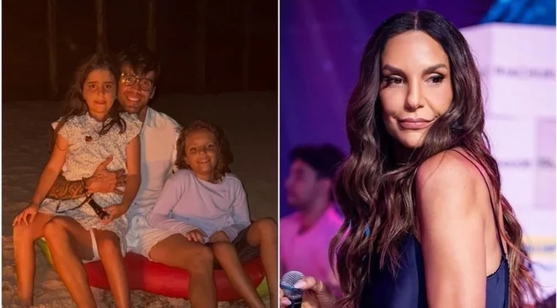 Daniel Cady passa Réveillon com filhas, fala sobre cuidar das relações e Ivete reage