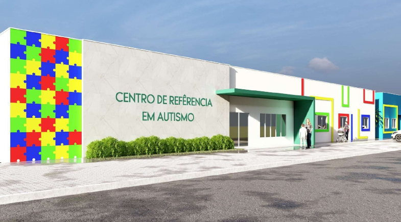 Obras do Centro de Referência em Autismo seguem em ritmo acelerado em Esperantina, no bairro Bernardo Rêgo