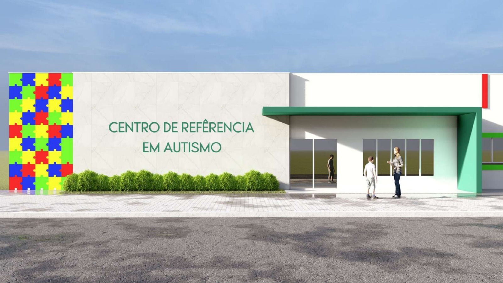 Obras do Centro de Referência em Autismo seguem em ritmo acelerado em Esperantina, no bairro Bernardo Rêgo - Imagem 1