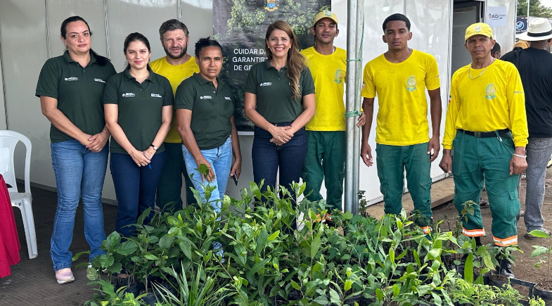 Prefeitura de Uruçuí realiza doação de mais de 2 mil mudas durante os Festejos de São Sebastião